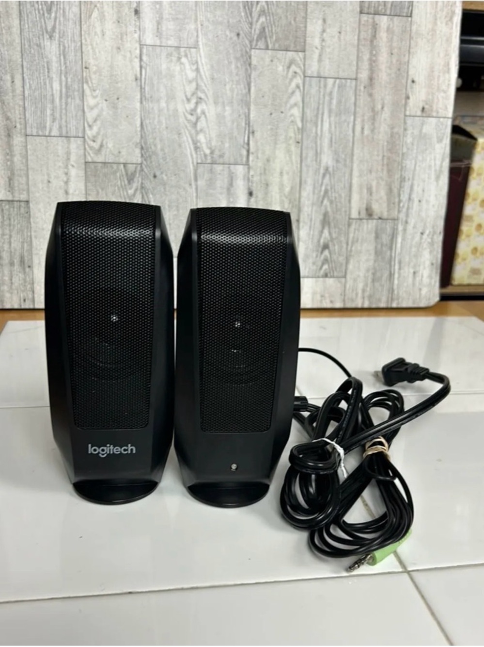 Logitech S120 Lightweight Slim Speakers 3.5MM Jack